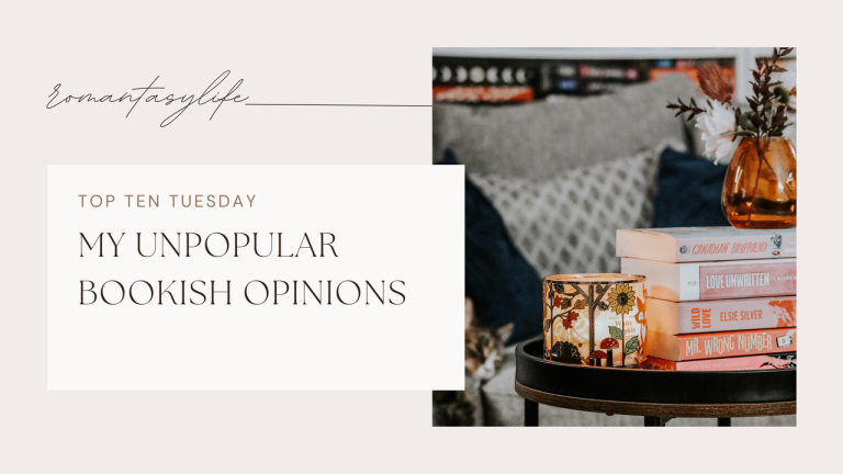 My Unpopular Bookish Opinions My Unpopular Bookish Opinions