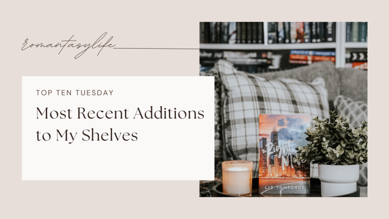 Most Recent Additions to My Shelves!